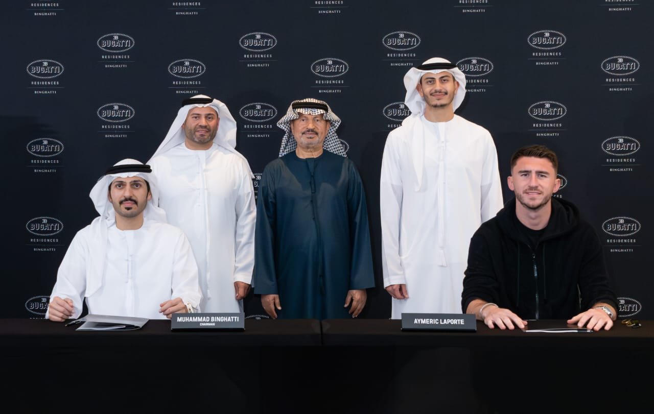 “إيمريك لابورت”.. ثالث أيقونة عالمية تمتلك بنتهاوس في “بوغاتي ريزيدنسز” من بن غاطي